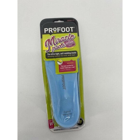 ProFoot Original Miracle Insole Women's 6-10 1 Pair - Picture 1 of 3